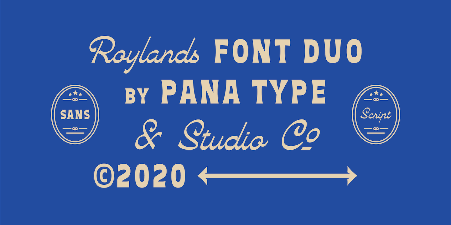 Roylands Font Duo